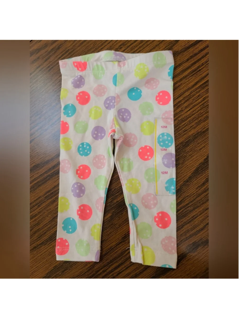 Circo Baby Girl 3pc Mix & Match Set 12M Pink Fruit Top Navy Glitter Polka Dot Le